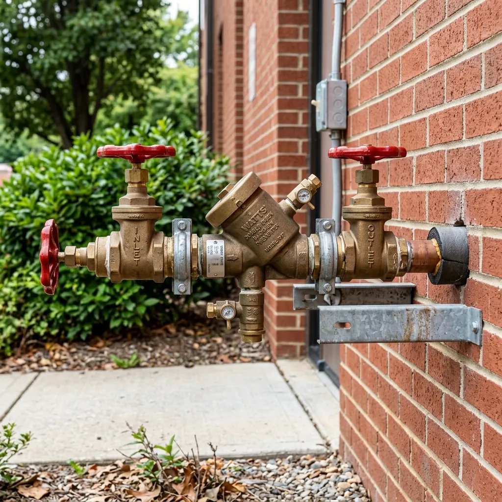 Backflow Prevention Plumber in Ecru, MS
